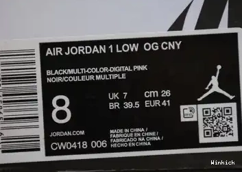 1 YEAR CW0418-006 - AIR NEW RETRO LOW JORDAN (2020) CHINESE 0628